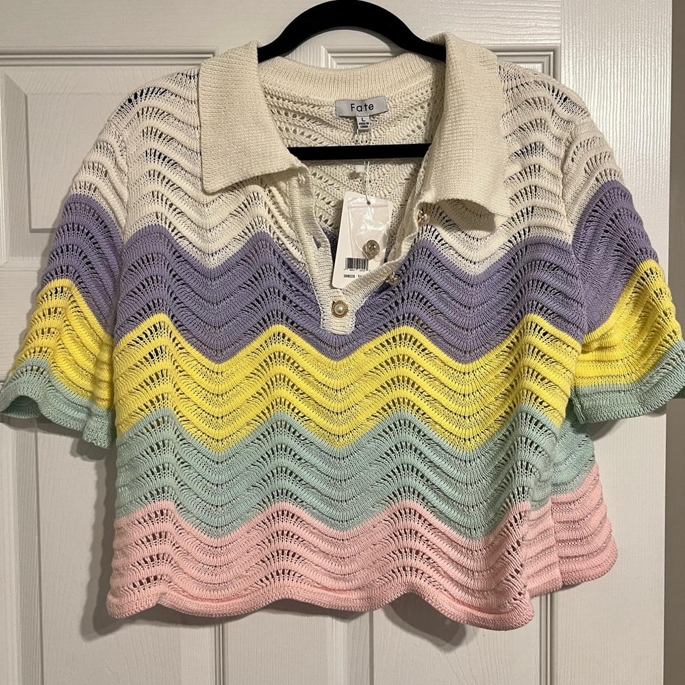 Cropped sweater